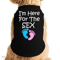 I'm Here For The Sex Doggie Tank thumb 0