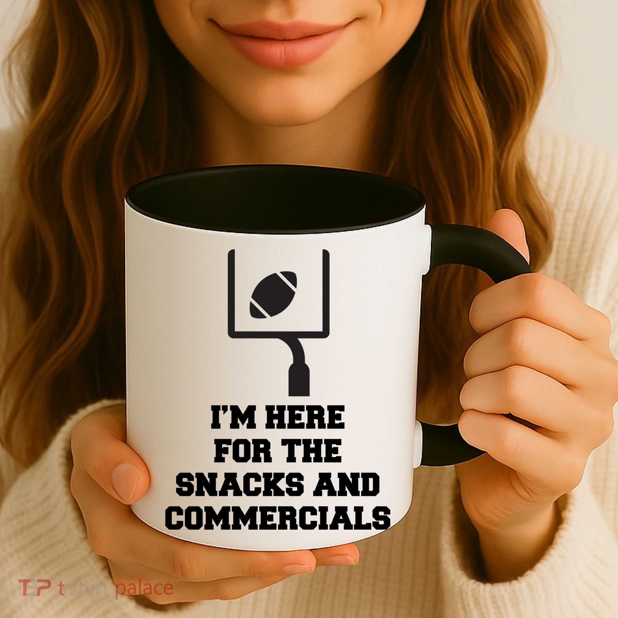 I'm Here For The Snacks And Commercials Coffee Mug
