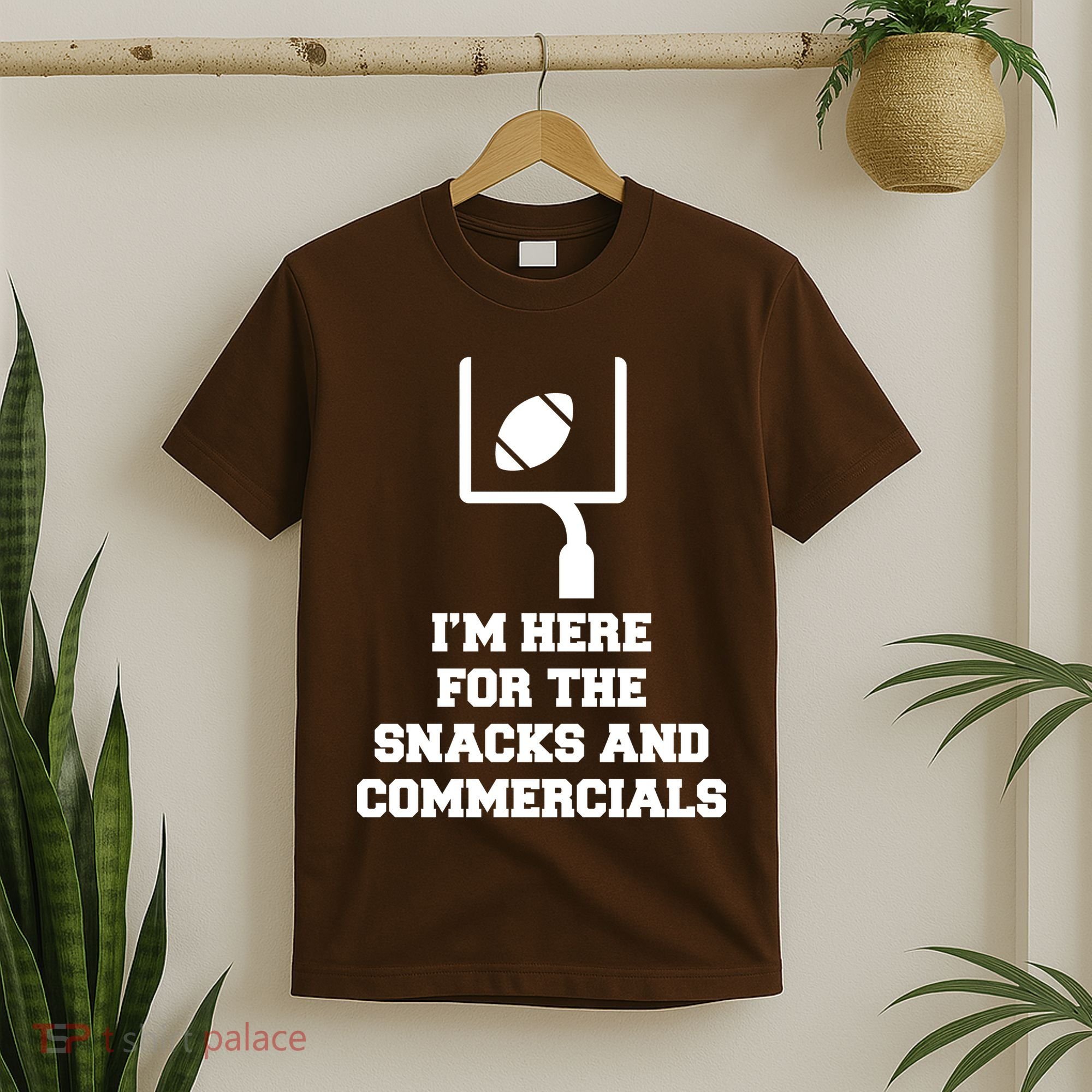 I'm Here For The Snacks And Commercials T-Shirt