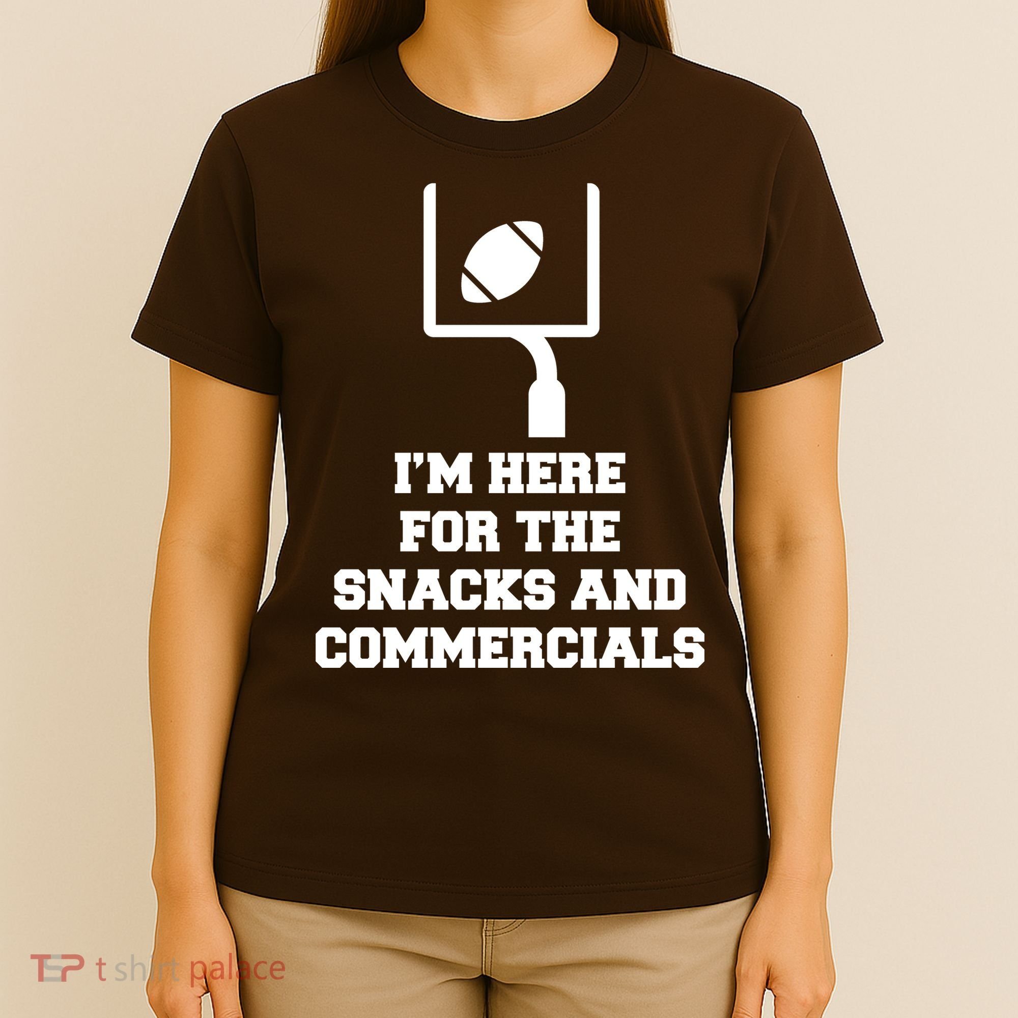 I'm Here For The Snacks And Commercials T-Shirt