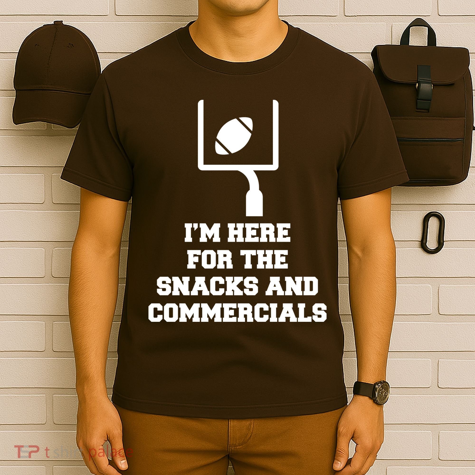 I'm Here For The Snacks And Commercials T-Shirt