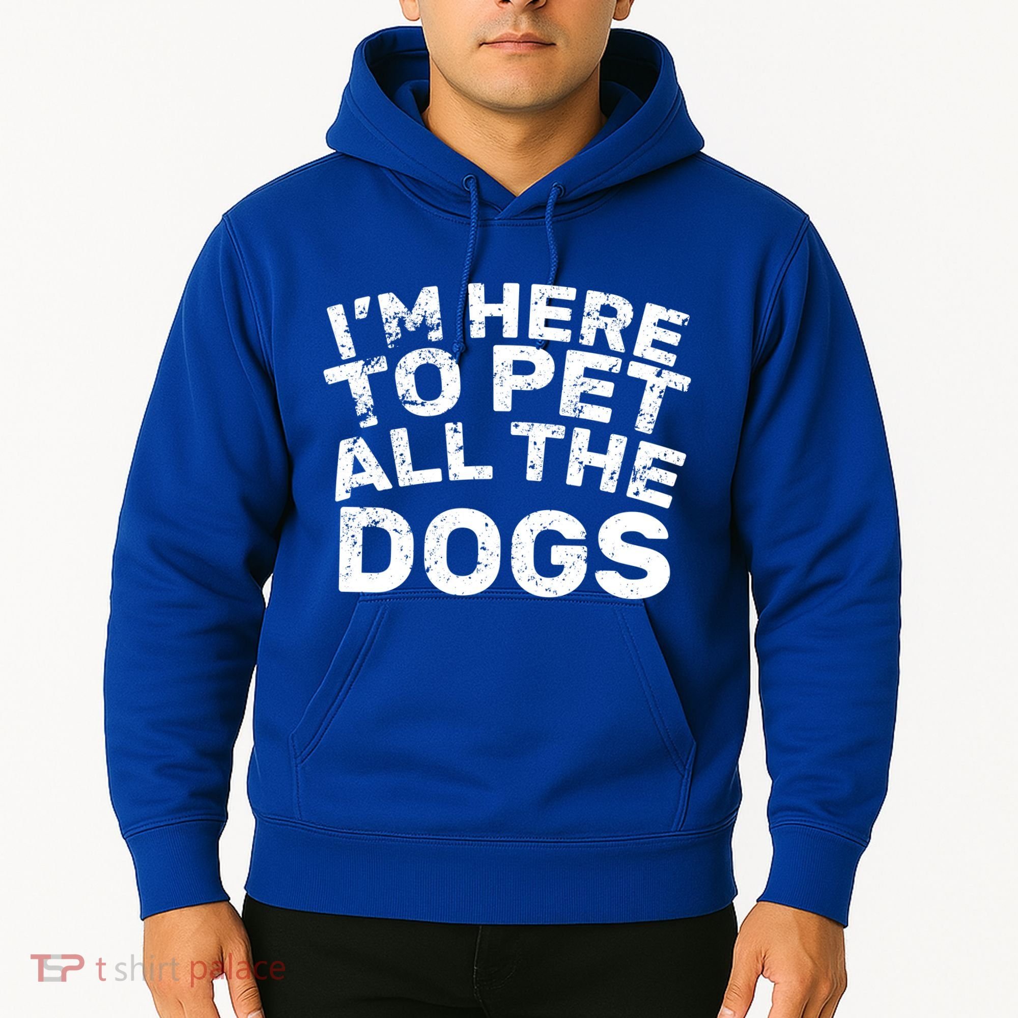 I'm Here To Pet All The Dogs Hoodie