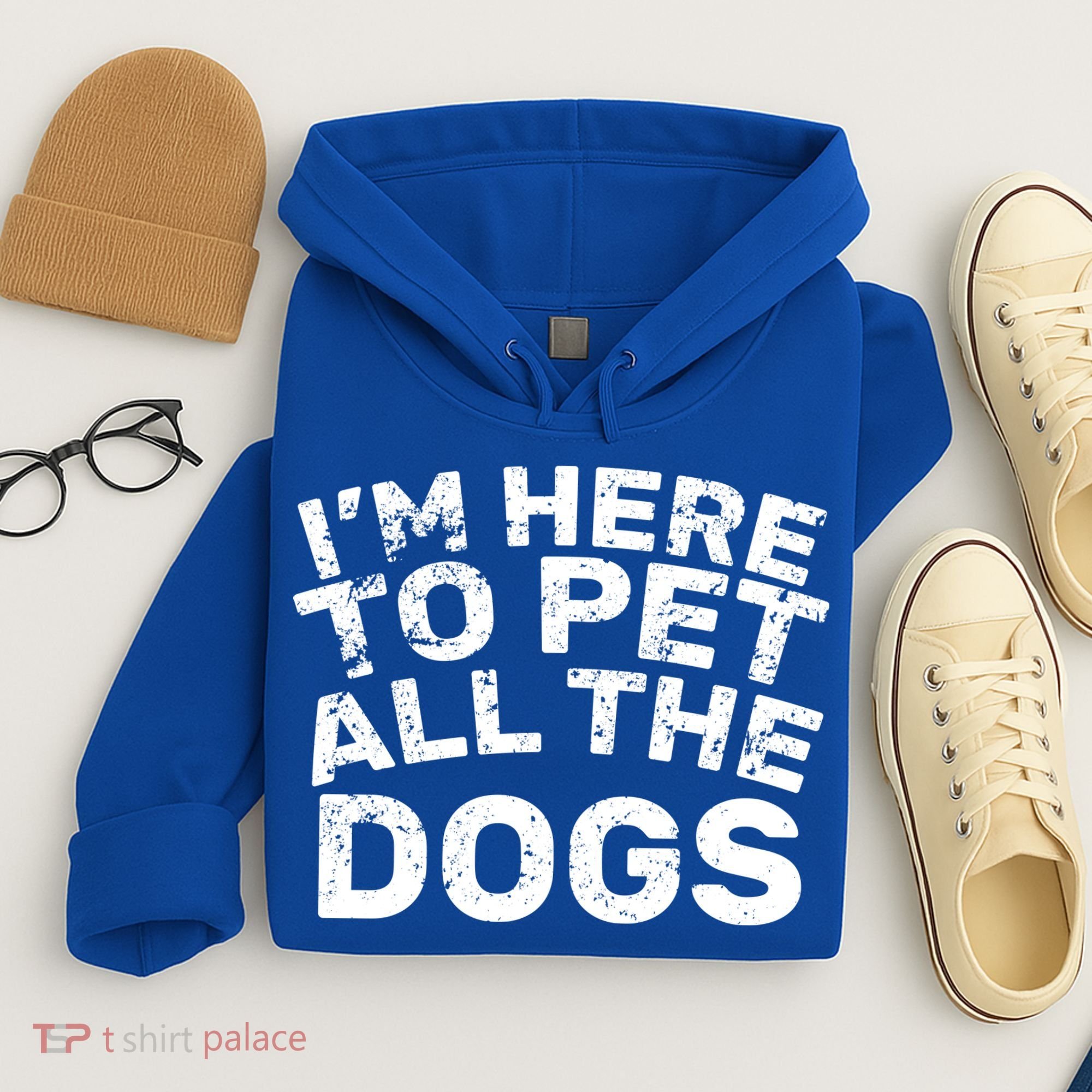 I'm Here To Pet All The Dogs Hoodie