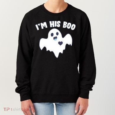 I'm His Boo Matching Halloween Women's Sweatshirt