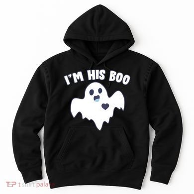 I'm His Boo Matching Halloween Hoodie