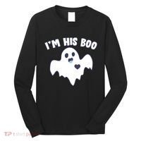 I'm His Boo Matching Halloween Long Sleeve Shirt thumb 0