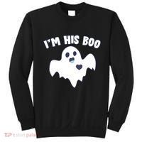I'm His Boo Matching Halloween Sweatshirt thumb 0