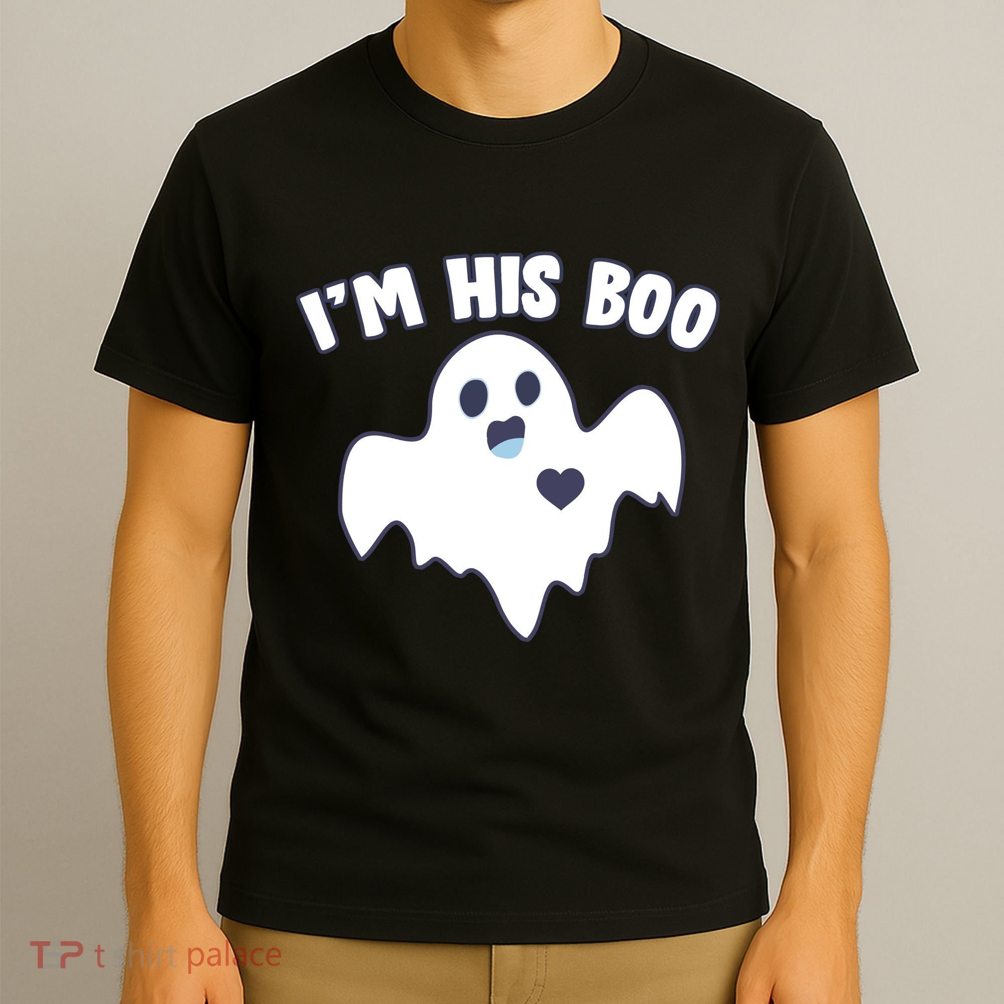 I'm His Boo Matching Halloween T-Shirt