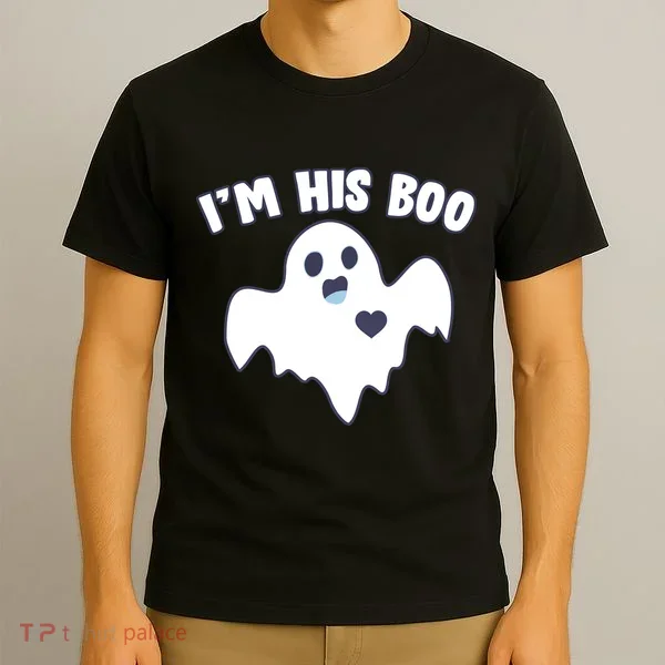 I'm His Boo Matching Halloween T-Shirt