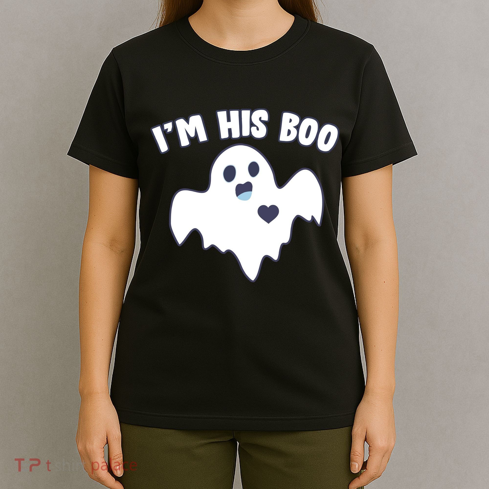 I'm His Boo Matching Halloween T-Shirt