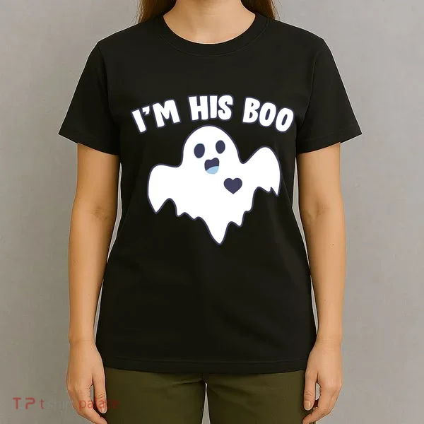 I'm His Boo Matching Halloween T-Shirt