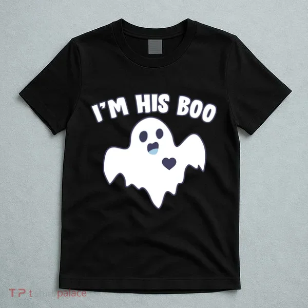 I'm His Boo Matching Halloween T-Shirt