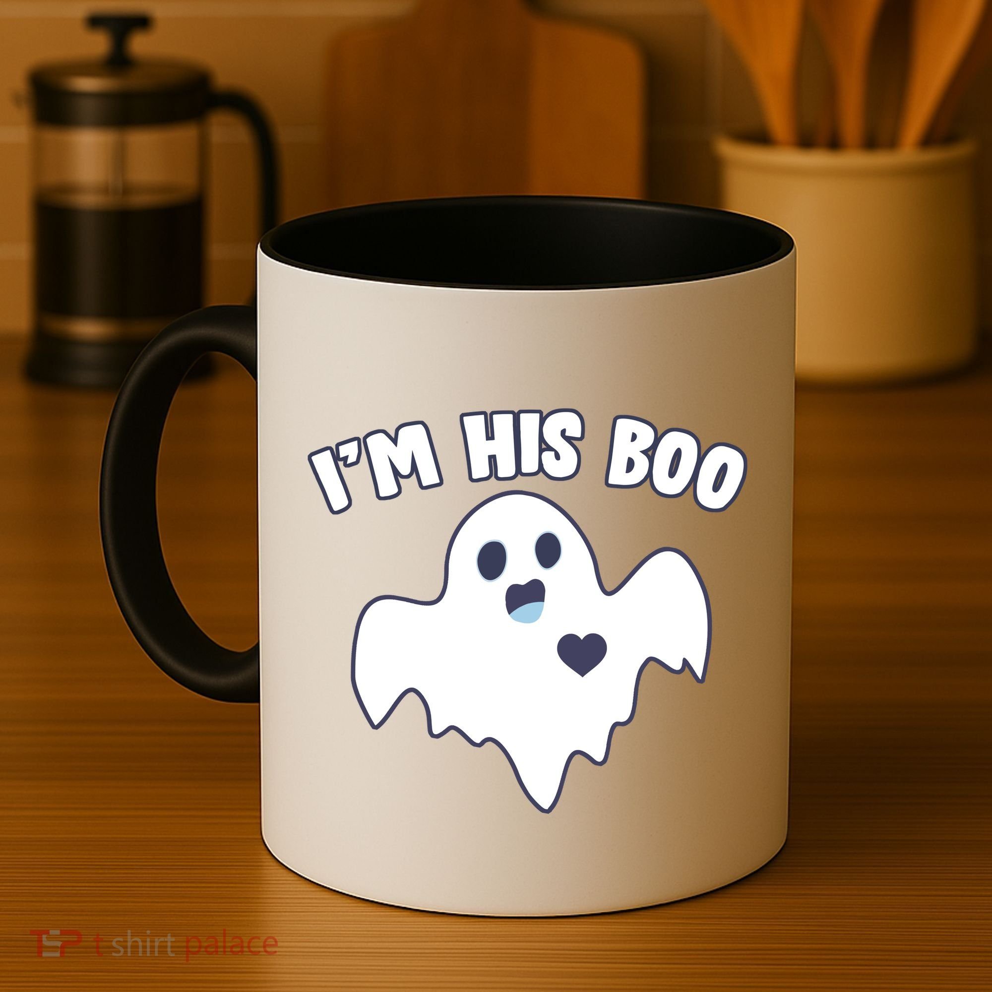 I'm His Boo Matching Halloween Coffee Mug