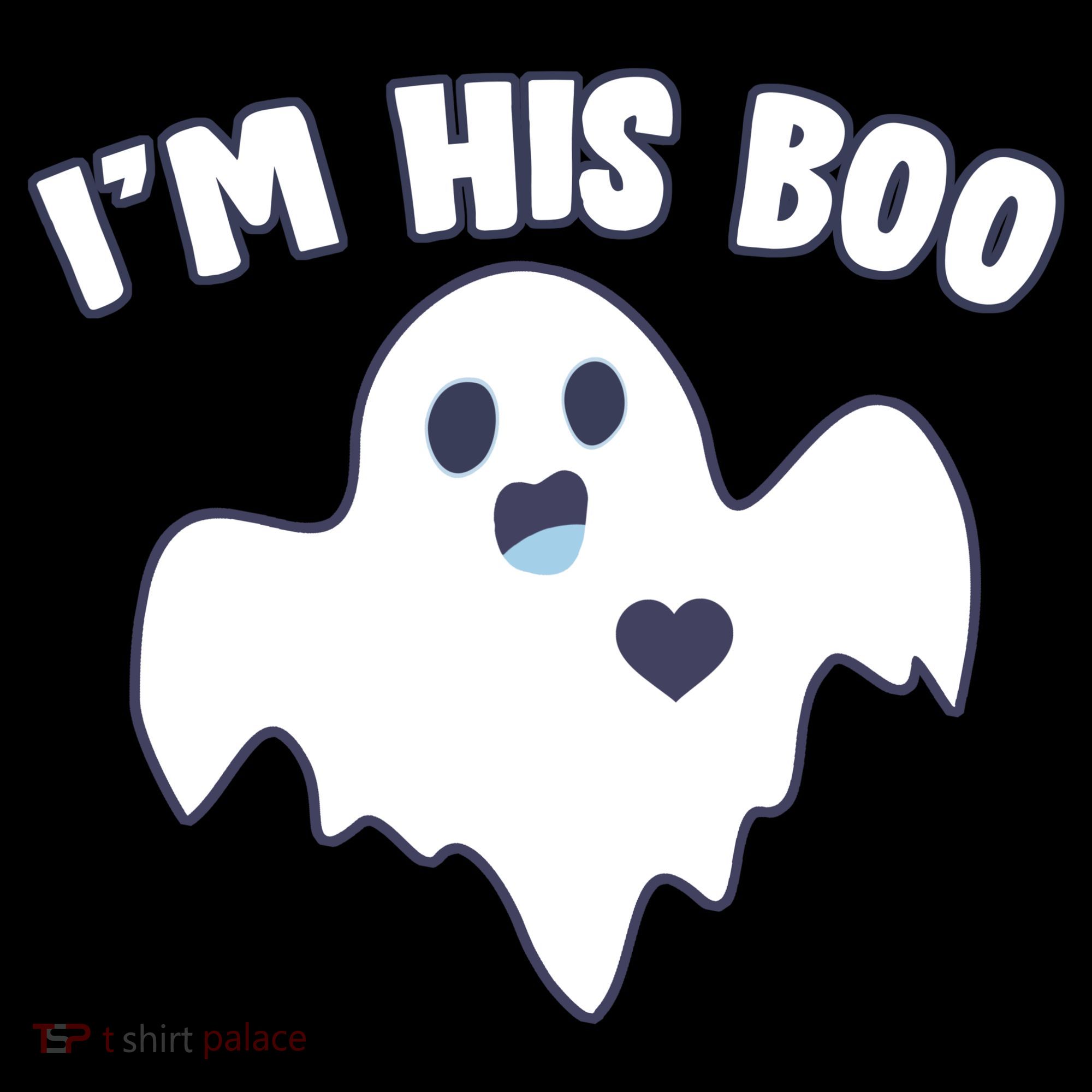 I'm His Boo Matching Halloween Women's Hoodie