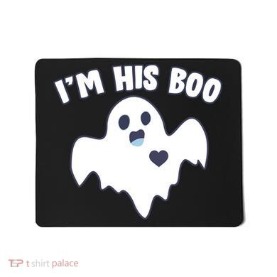 I'm His Boo Matching Halloween Mousepad