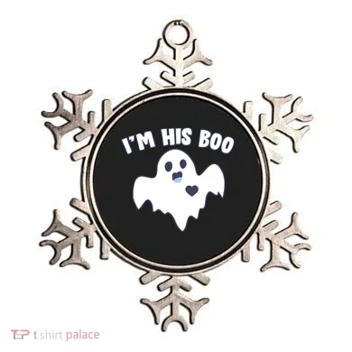 I'm His Boo Matching Halloween Ornament