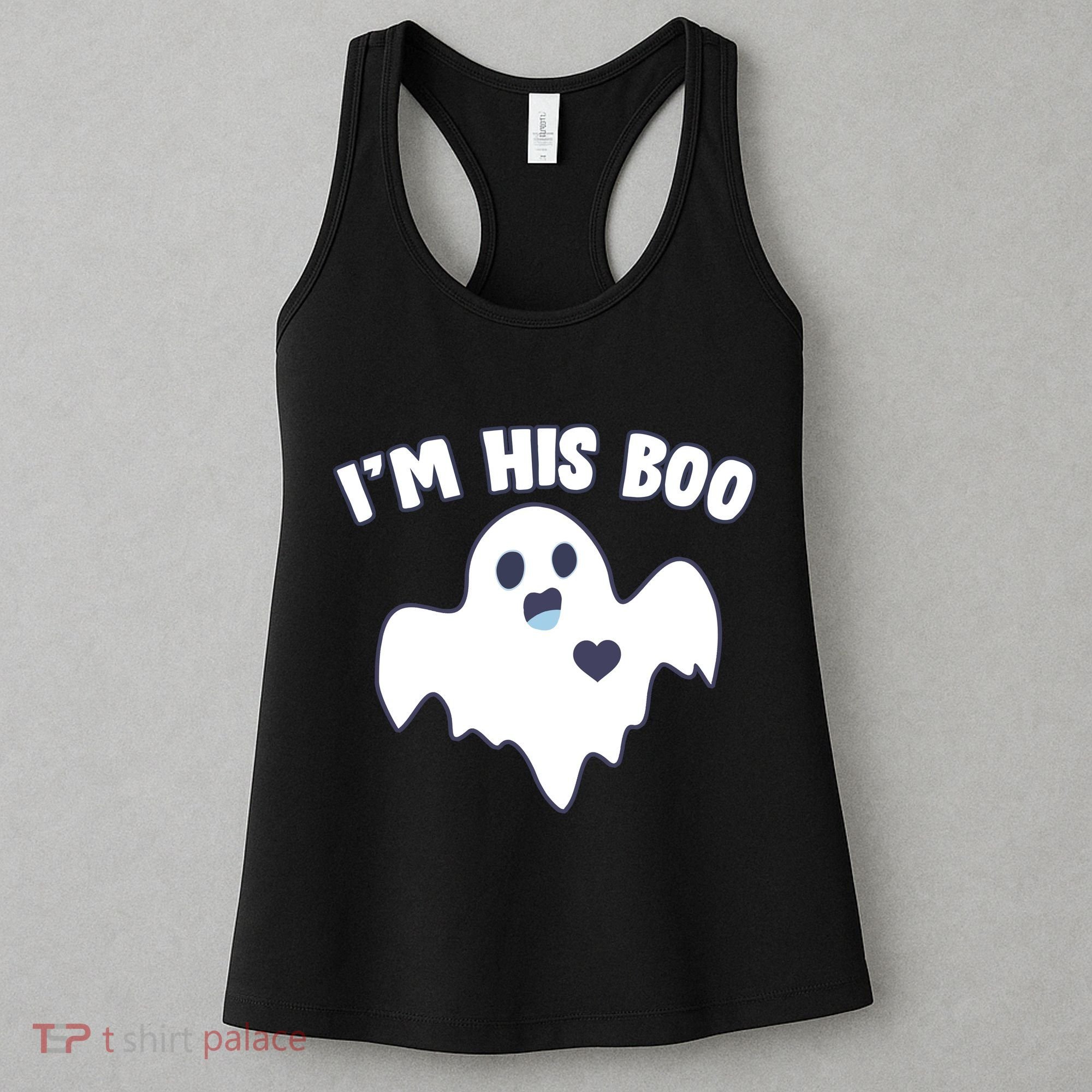 I'm His Boo Matching Halloween Women's Tank Top