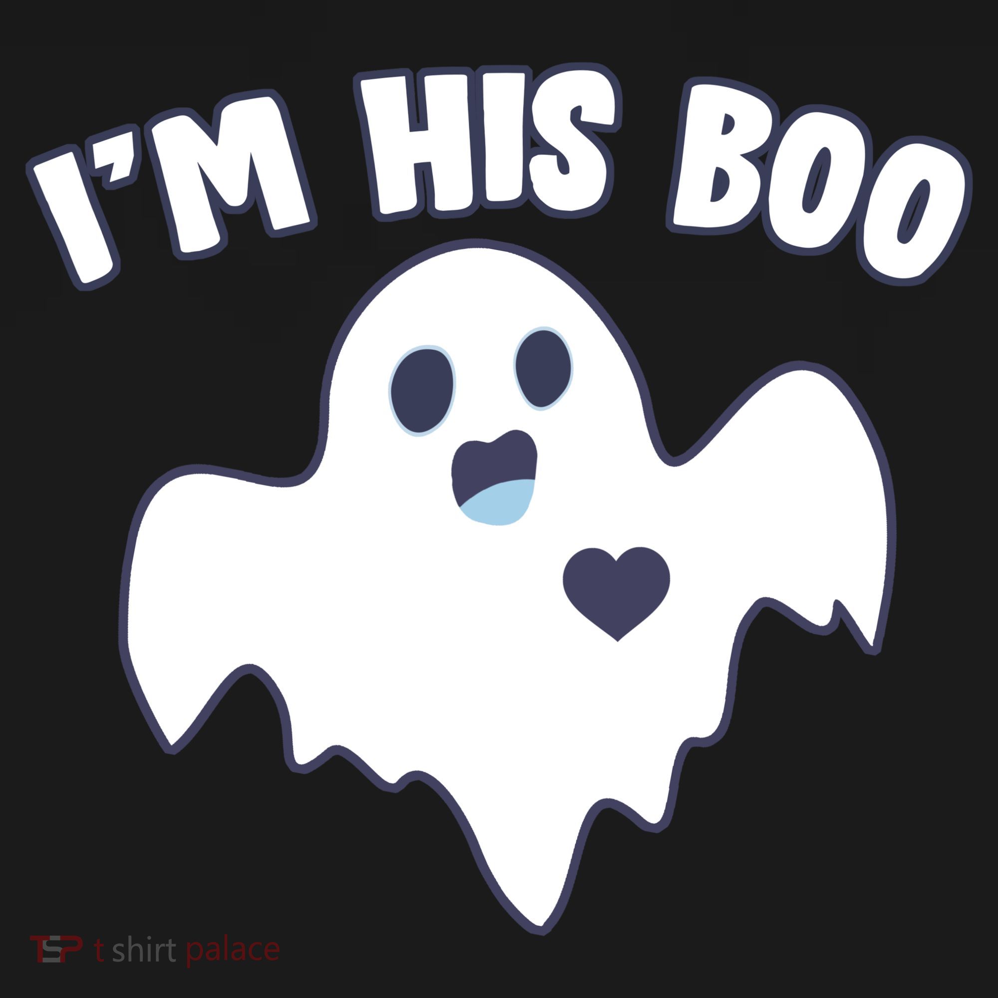 I'm His Boo Matching Halloween Women's Tank Top