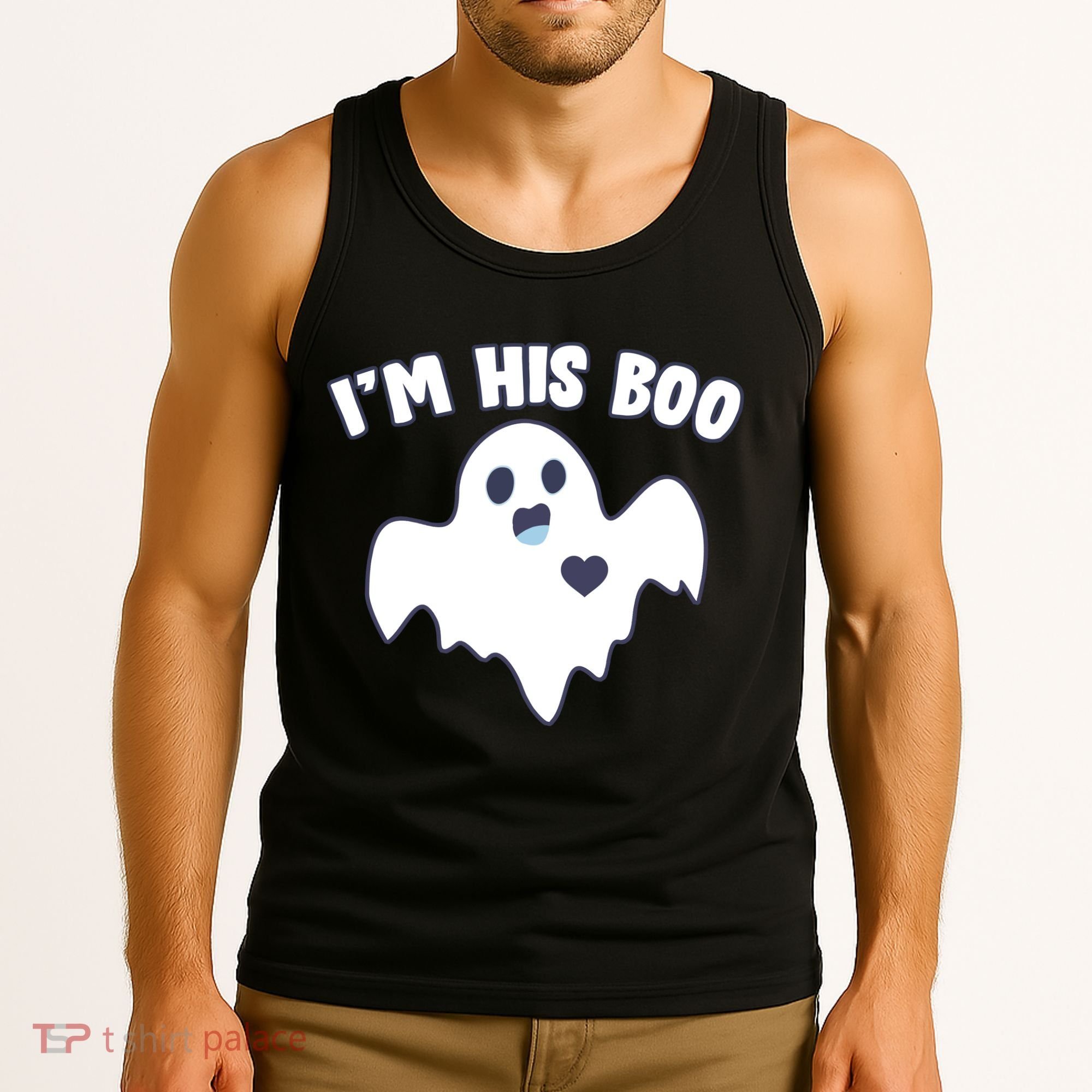 I'm His Boo Matching Halloween Tank Top