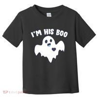 I'm His Boo Matching Halloween Toddler T-Shirt thumb 0