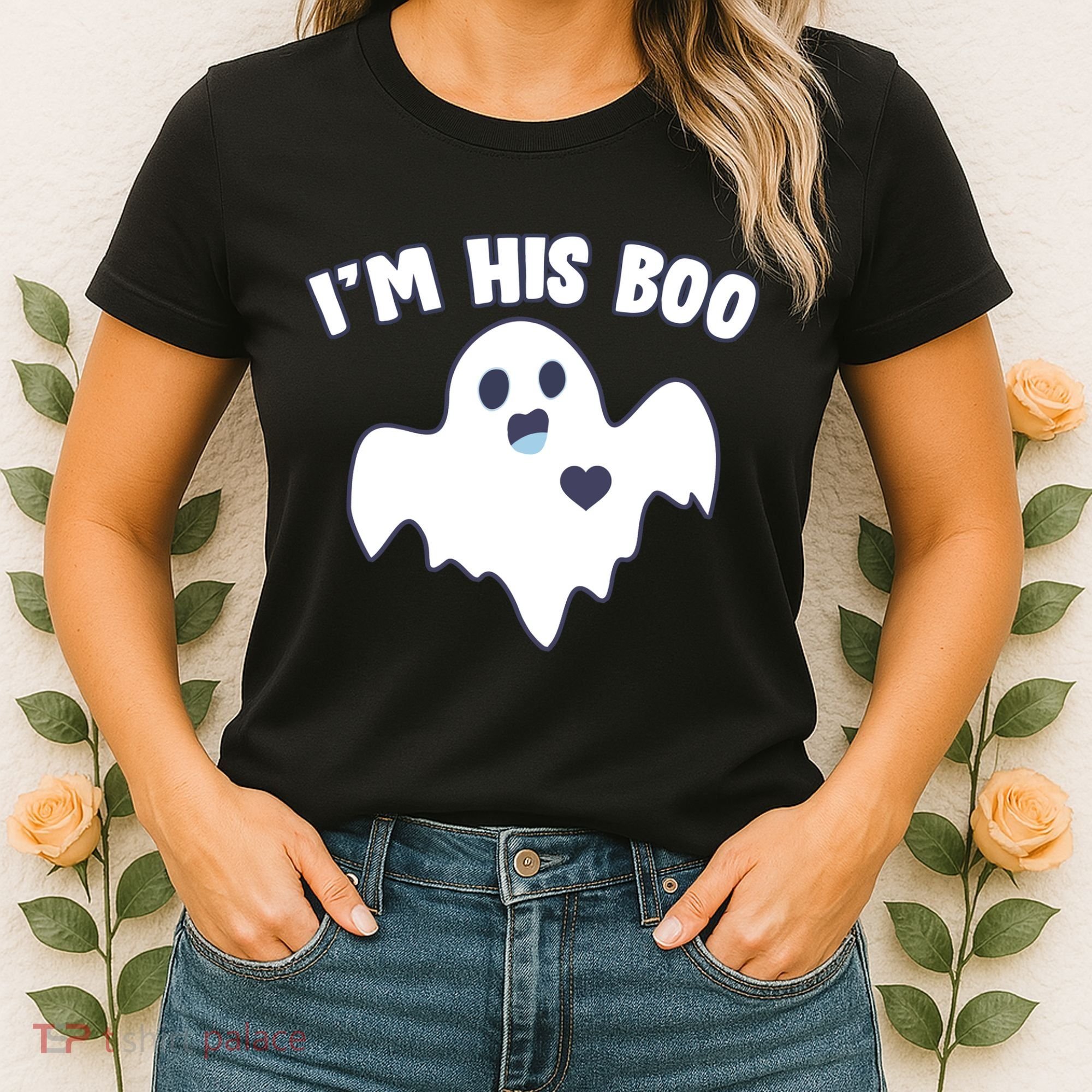 I'm His Boo Matching Halloween Women's T-Shirt