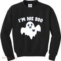 I'm His Boo Matching Halloween Kids Sweatshirt thumb 0