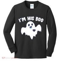 I'm His Boo Matching Halloween Kids Long Sleeve Shirt thumb 0