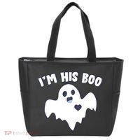 I'm His Boo Matching Halloween Tote Bag thumb 0