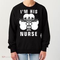 I'm His Nurse Funny St. Patrick's Day Women's Sweatshirt thumb 0