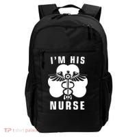 I'm His Nurse Funny St. Patrick's Day Backpack thumb 0