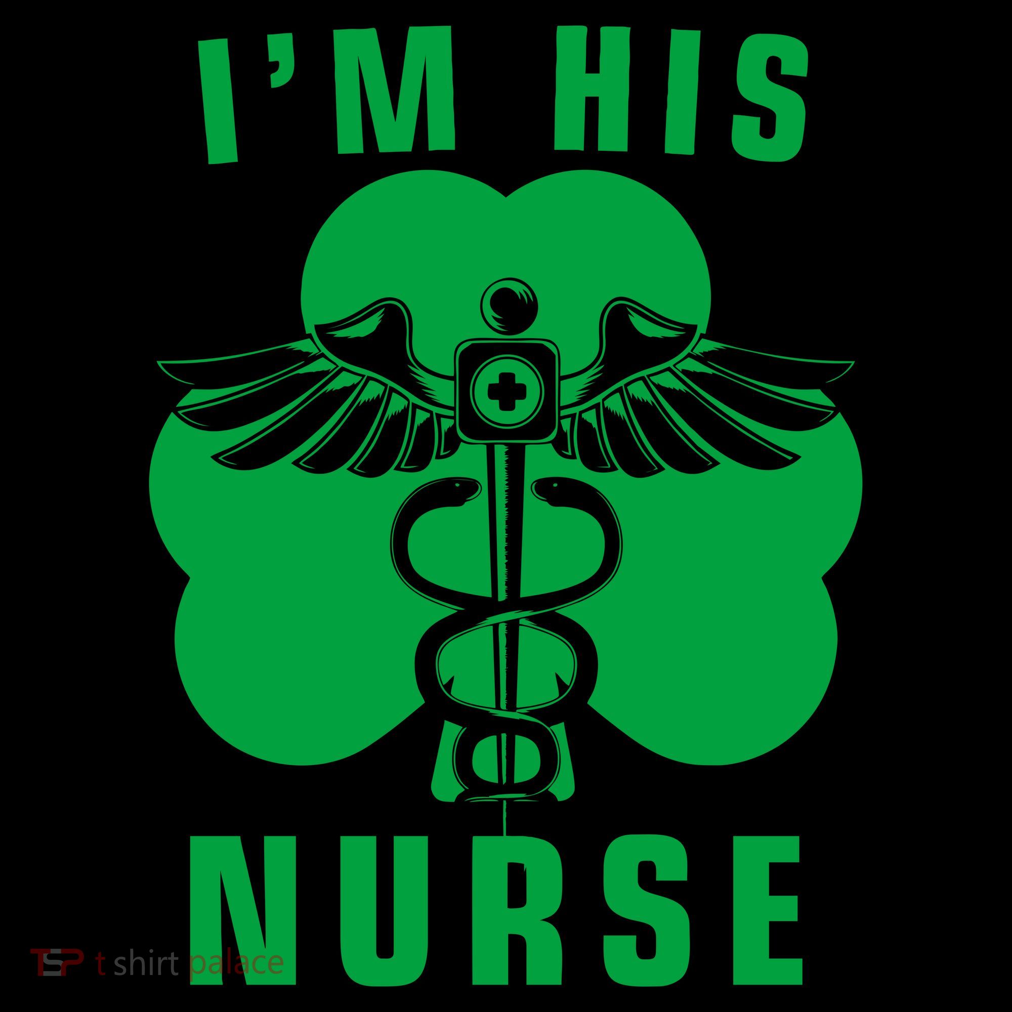I'm His Nurse Funny St. Patrick's Day Coffee Mug