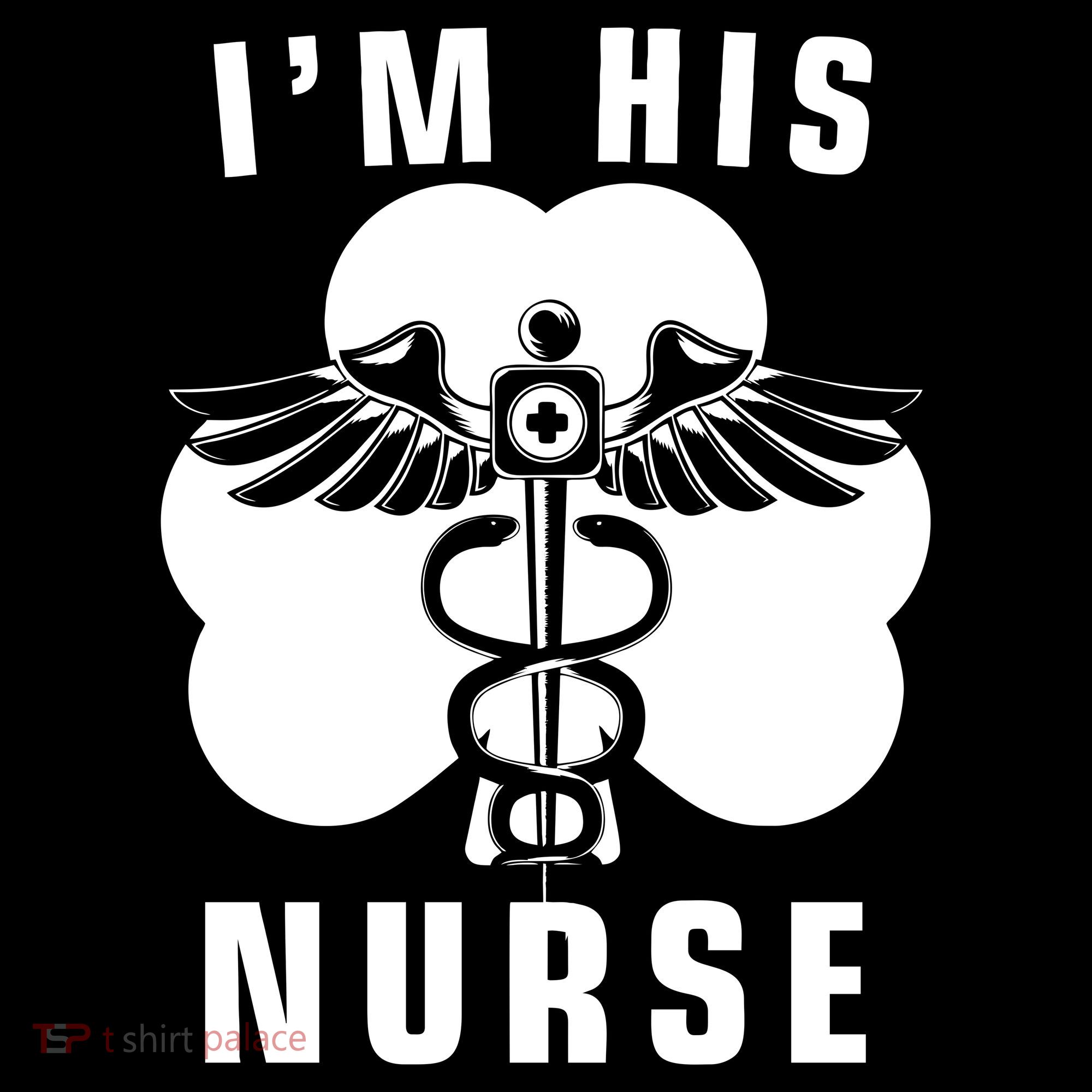 I'm His Nurse Funny St. Patrick's Day Women's Hoodie