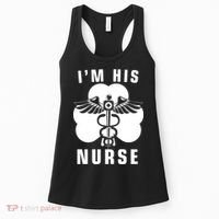 I'm His Nurse Funny St. Patrick's Day Women's Tank Top thumb 0