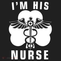 I'm His Nurse Funny St. Patrick's Day Hat thumb 2