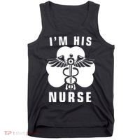 I'm His Nurse Funny St. Patrick's Day Tank Top thumb 0
