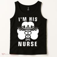 I'm His Nurse Funny St. Patrick's Day Tank Top thumb 2