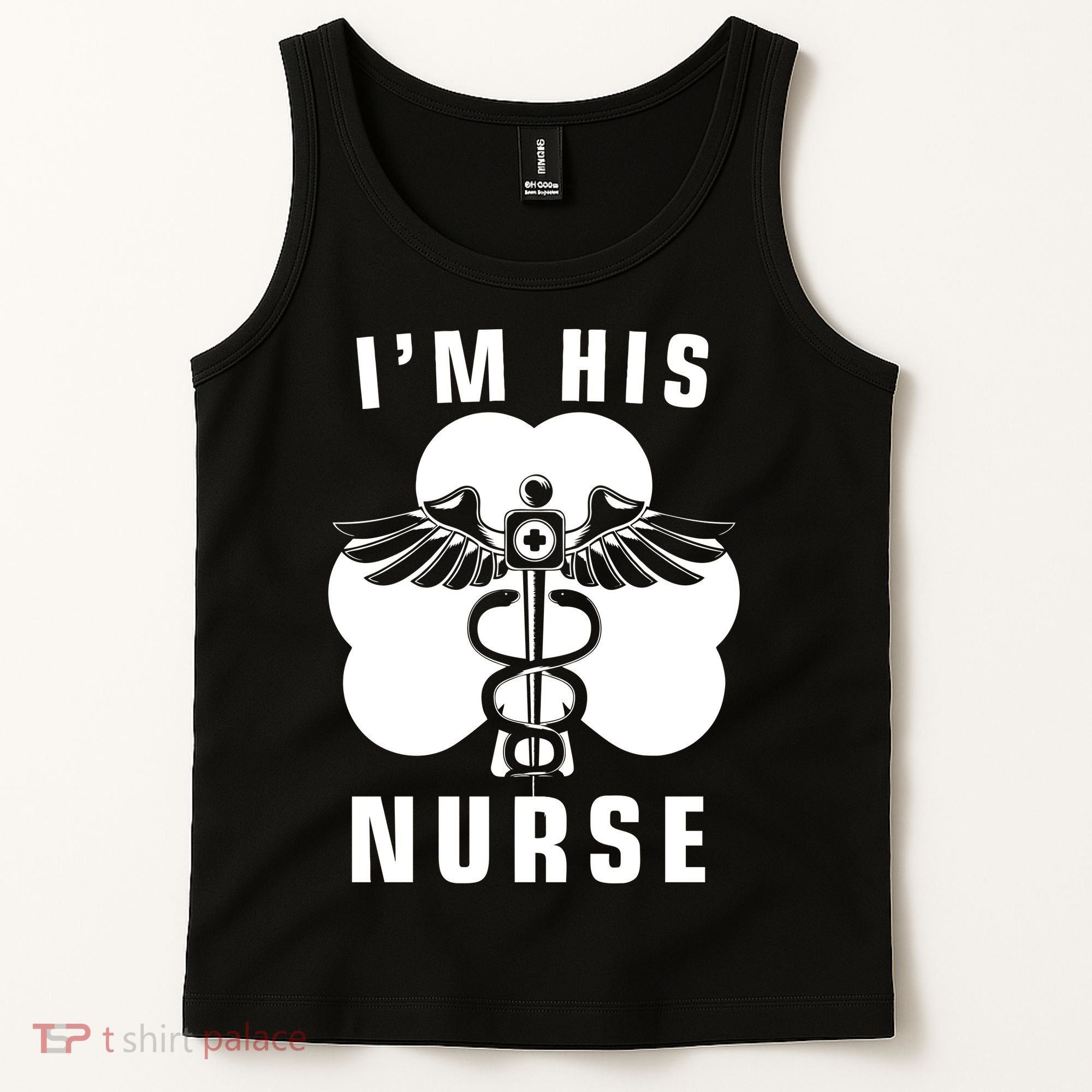 I'm His Nurse Funny St. Patrick's Day Tank Top