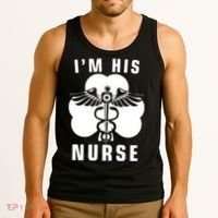 I'm His Nurse Funny St. Patrick's Day Tank Top thumb 3
