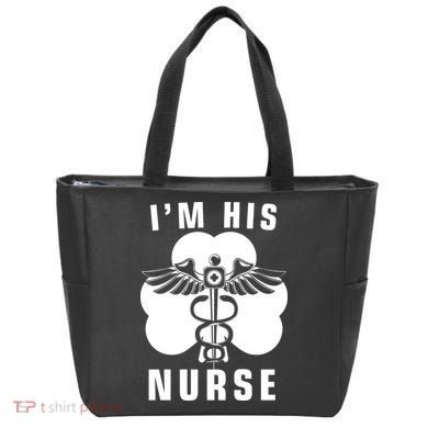 I'm His Nurse Funny St. Patrick's Day Tote Bag