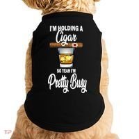 I'm Holding A So Yeah I'm Pretty Busy  Doggie Tank thumb 0