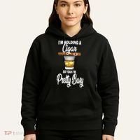 I'm Holding A So Yeah I'm Pretty Busy  Hoodie thumb 5