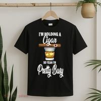 I'm Holding A So Yeah I'm Pretty Busy  T-Shirt thumb 2