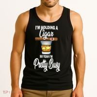 I'm Holding A So Yeah I'm Pretty Busy  Tank Top thumb 3