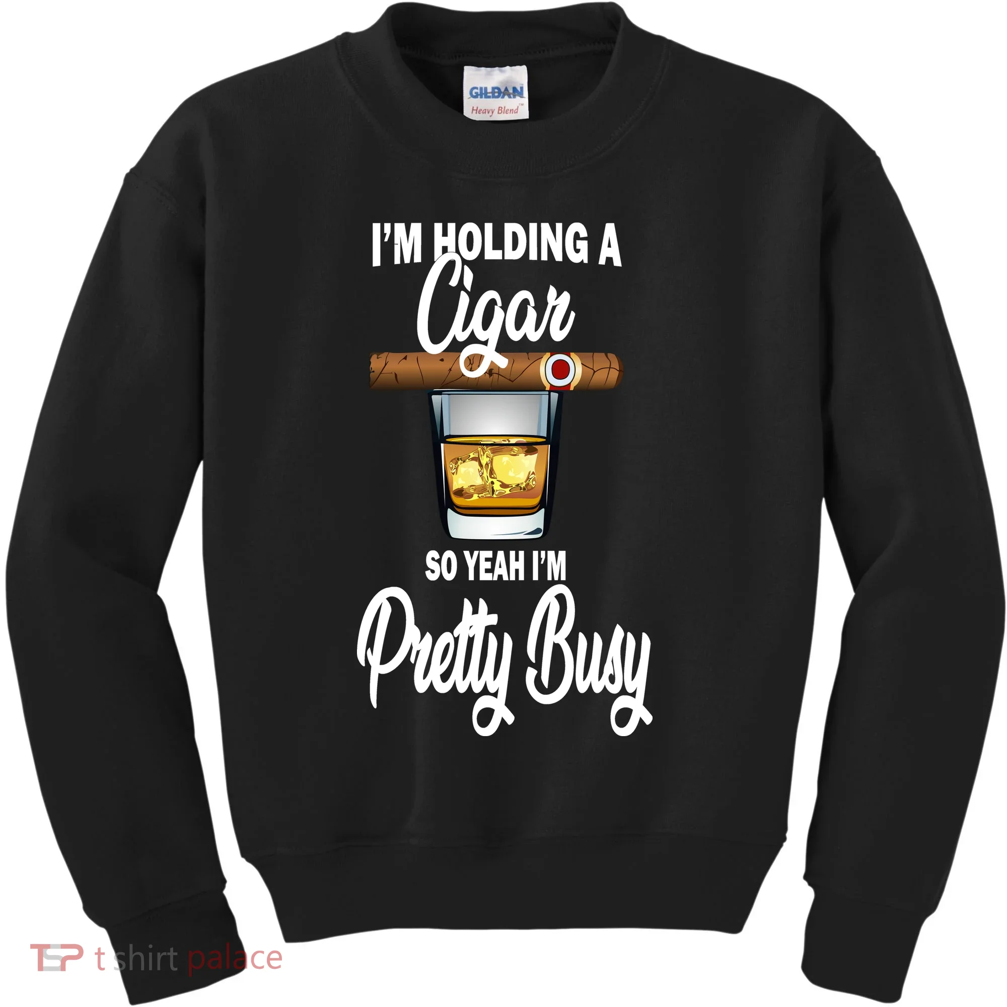 I'm Holding A So Yeah I'm Pretty Busy  Kids Sweatshirt