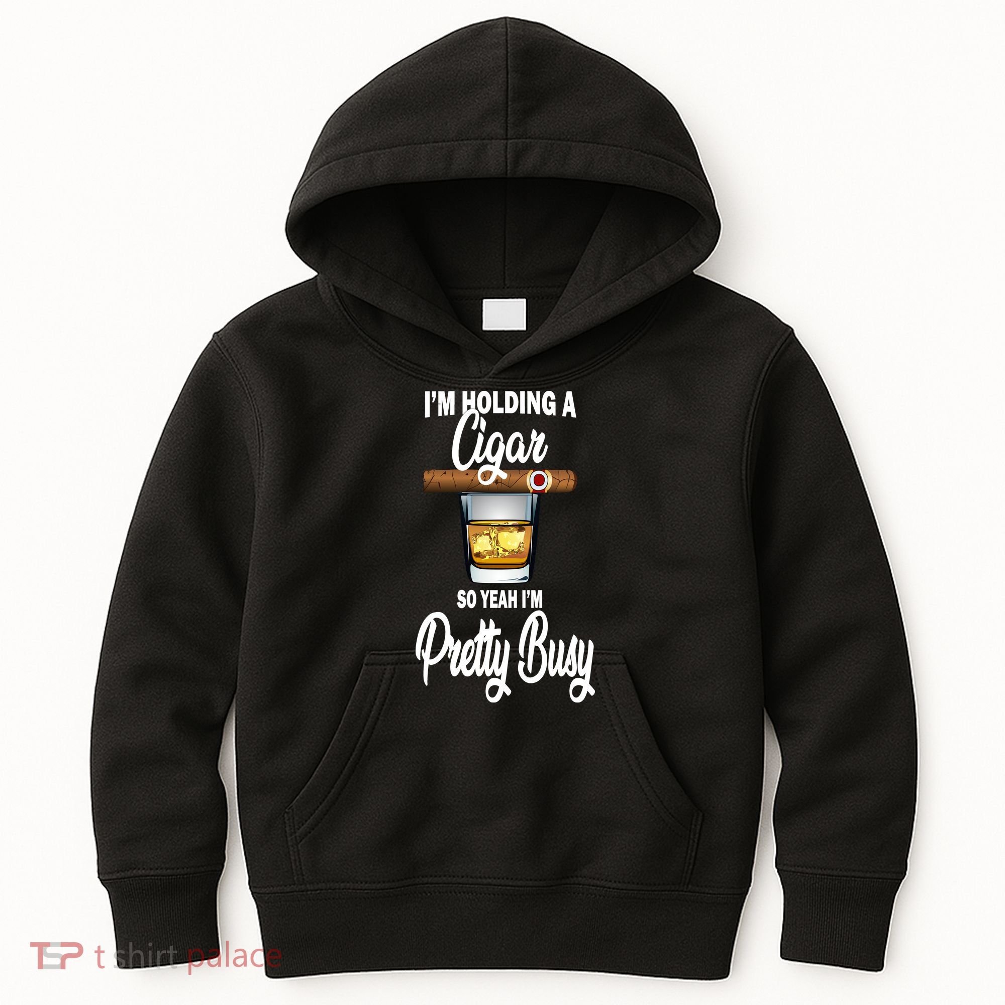 I'm Holding A So Yeah I'm Pretty Busy  Kids Hoodie