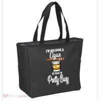 I'm Holding A So Yeah I'm Pretty Busy  Tote Bag thumb 2