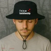 I'm In An Isolationship Bucket Hat thumb 2
