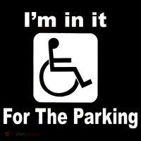 I'm In It For The Parking Polo thumb 3