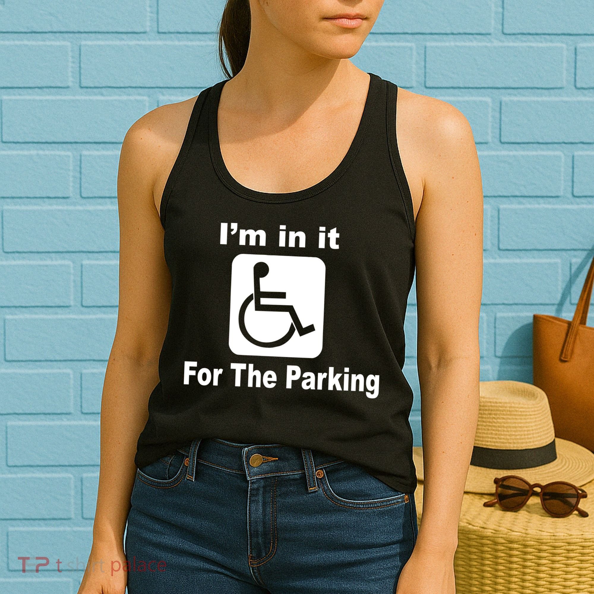 I'm In It For The Parking Women's Tank Top