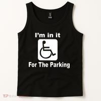 I'm In It For The Parking Tank Top thumb 2